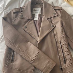 American rag leather jacket
